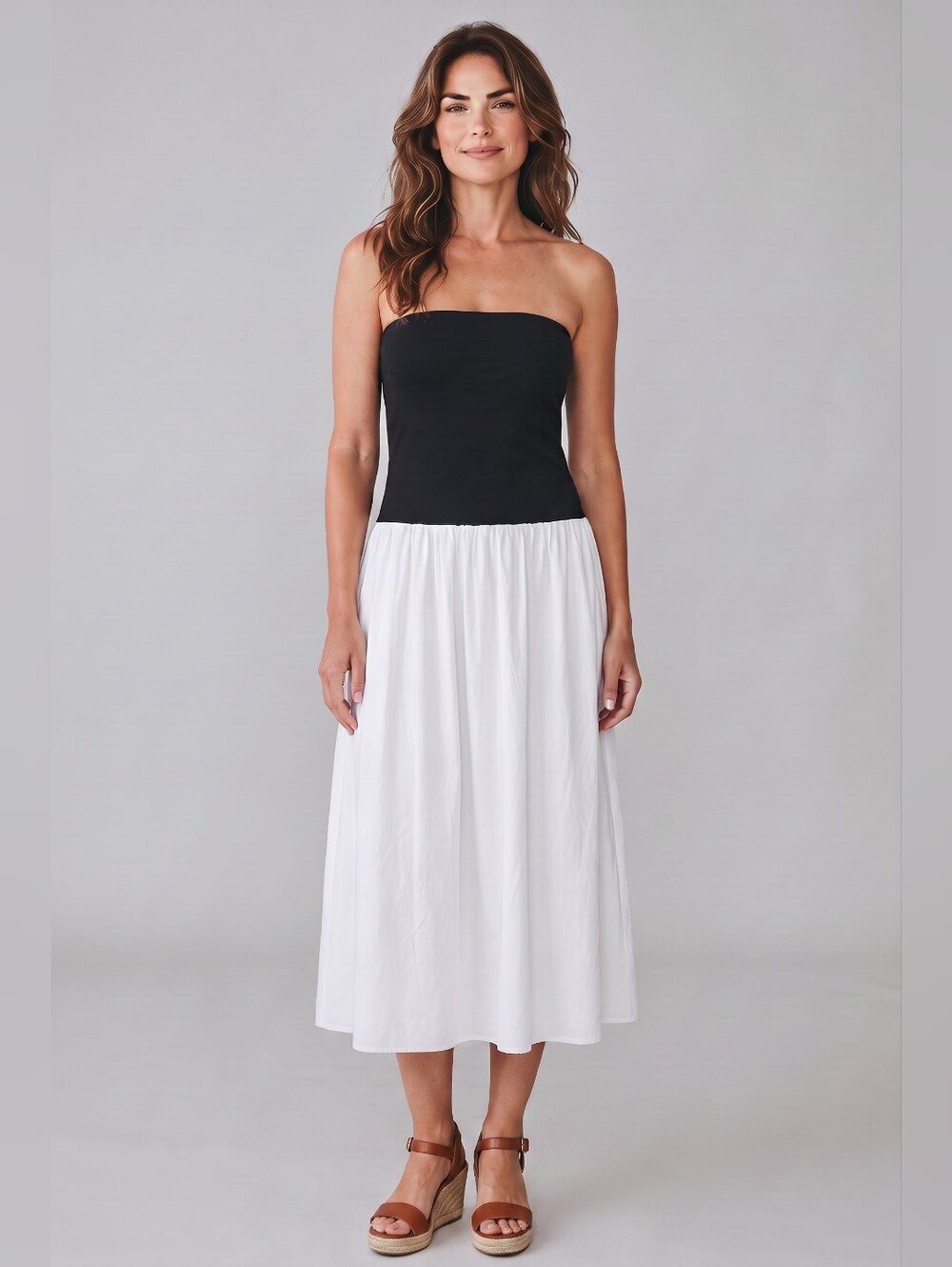 WAYF Kierstin Midi Dress